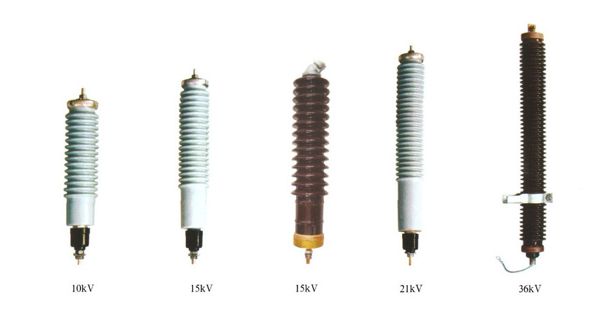 Porcelain Housed lightning arrester without Gaps Nominal Discharge Current 10KA