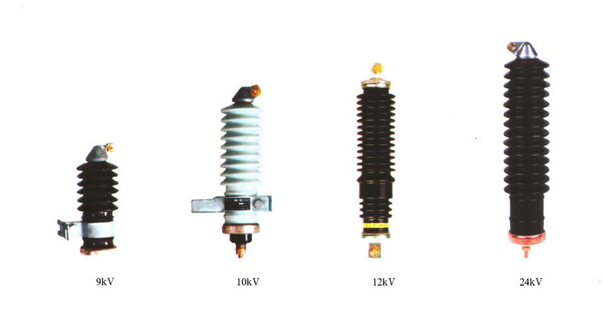 Porcelain Housed lightning arrester with Gaps Nominal Discharge Current 5KA